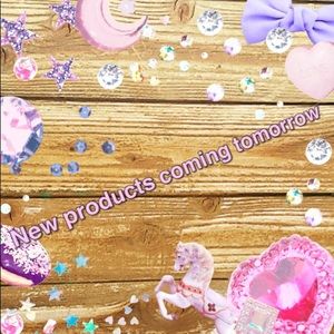 New products coming tomorrow